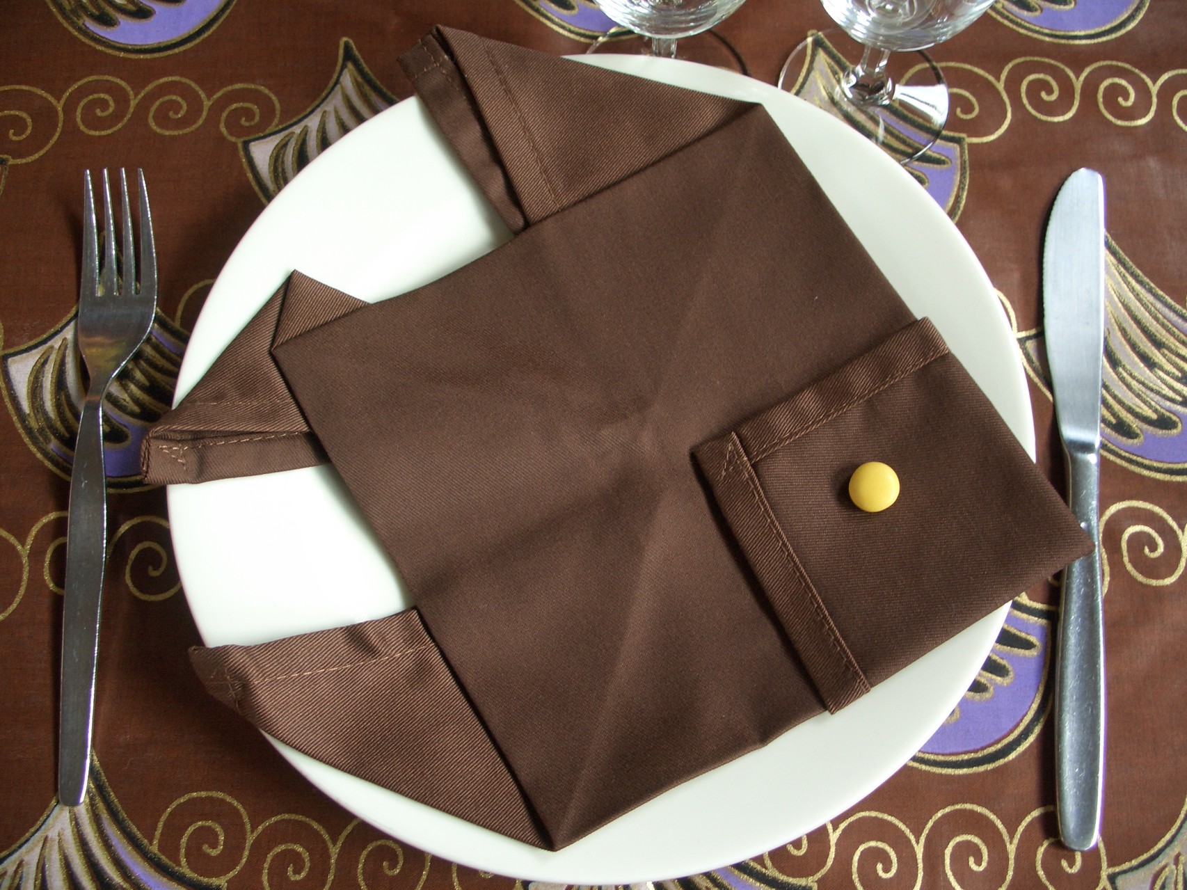 Origami de serviette